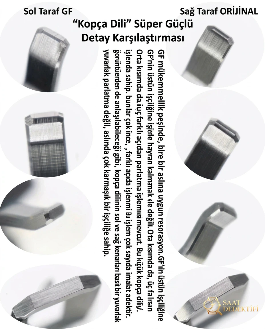 GF Factory Blancpain Fifty Fathoms seramik kasa 5000 serisi 43.6 mm replika saat orijinal karşılaştırmalı incelemesi - Bilekte Duruş ve Kasa Orantısı