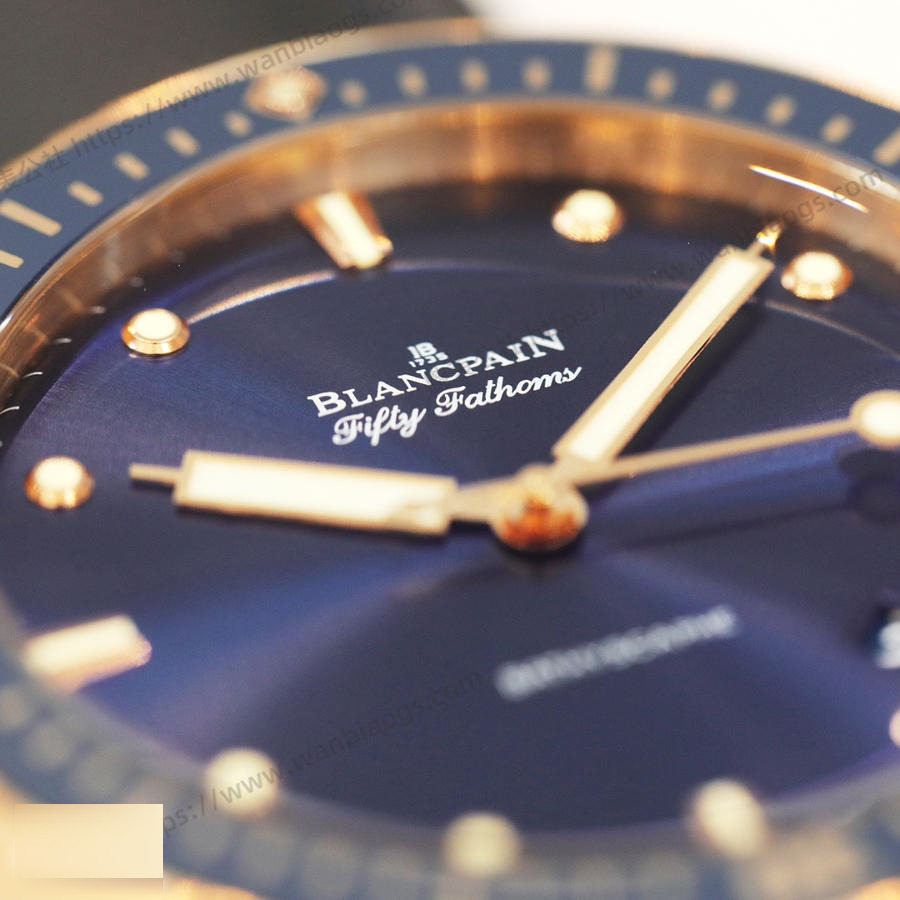 GF Factory Blancpain Fifty Fathoms serisi 5000-36S40-O52A saat — 4. fotoğraf