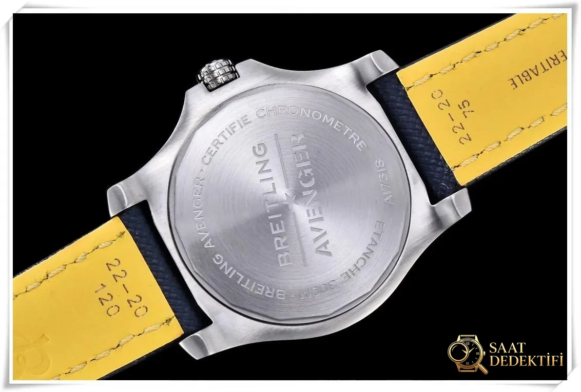 GF Factory Breitling Avenger 43 mm işçiliği nasıl? Kalitesi iyi mi? - Mekanizma Zemberek ve Balans Detayı