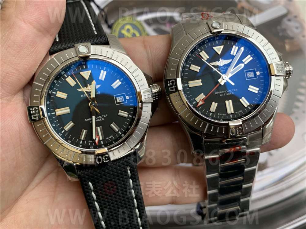 GF Factory Breitling Avenger 45 mm çift zaman dilimli saat işçilik incelemesi — 12. fotoğraf