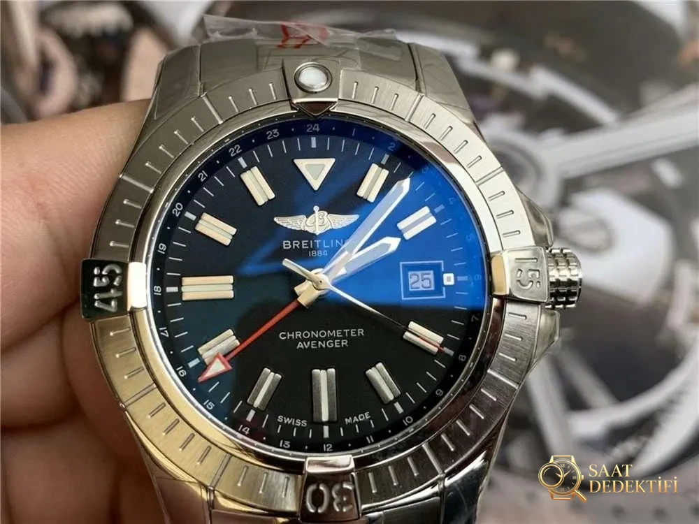 GF Factory Breitling Avenger 45 mm çift zaman dilimli saat işçilik incelemesi - Tepe Koruması ve Ayar Fonksiyonu