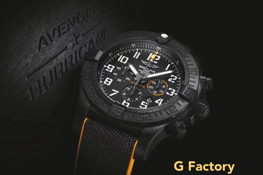 GF Factory Breitling Avenger 45 mm Hurricane model saat incelemesi — 1. fotoğraf