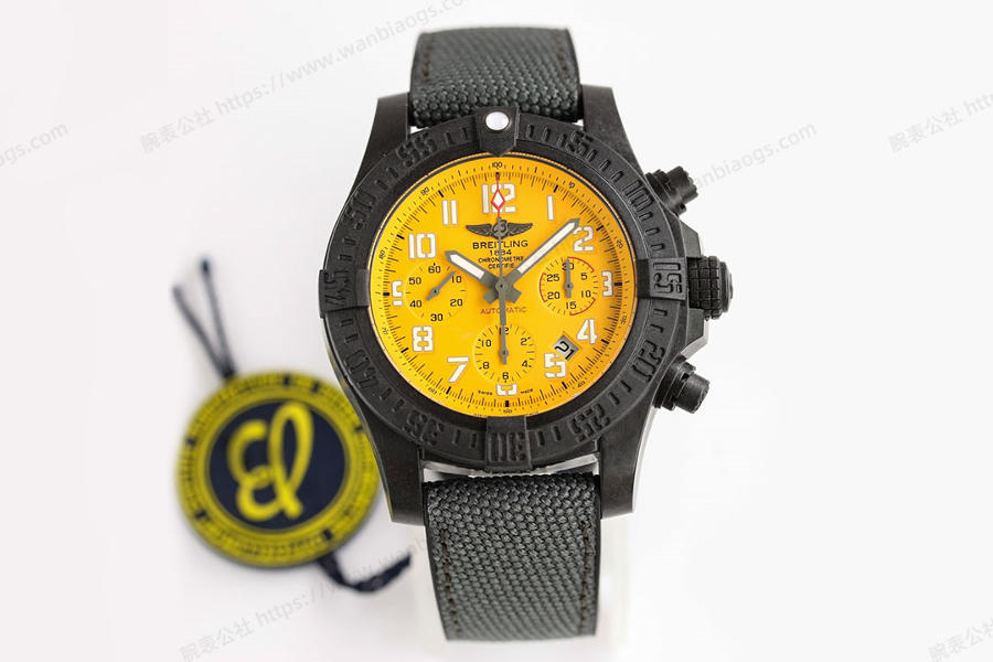 GF Factory Breitling Avenger 45 mm Hurricane model saat incelemesi — 3. fotoğraf