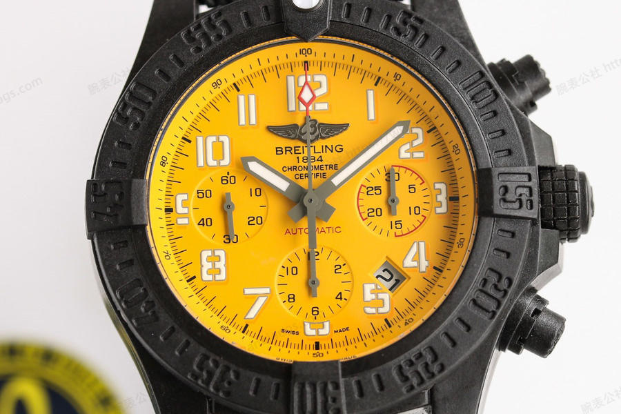 GF Factory Breitling Avenger 45 mm Hurricane model saat incelemesi — 4. fotoğraf