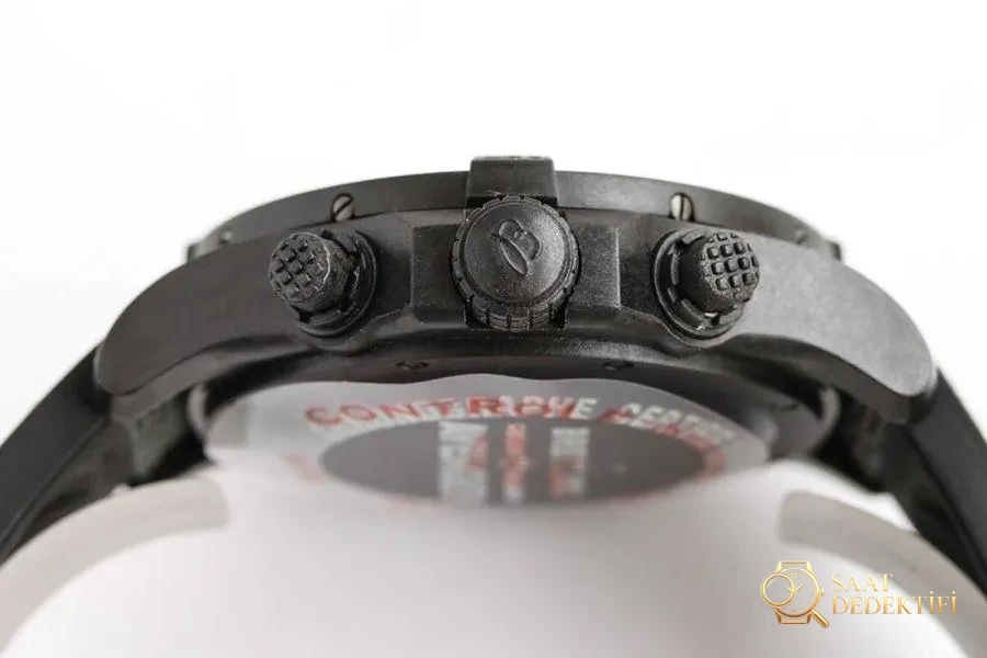GF Factory Breitling Avenger 45 mm Hurricane model saat incelemesi - Makro Kadran ve İndeks İşçiliği