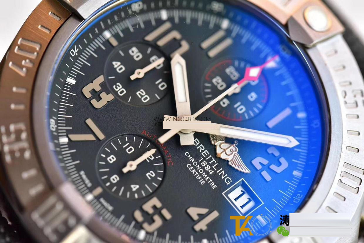 GF Factory Breitling Avenger gerçek-replika karşılaştırması ve orijinalle arasındaki fark nerede? — 2. fotoğraf