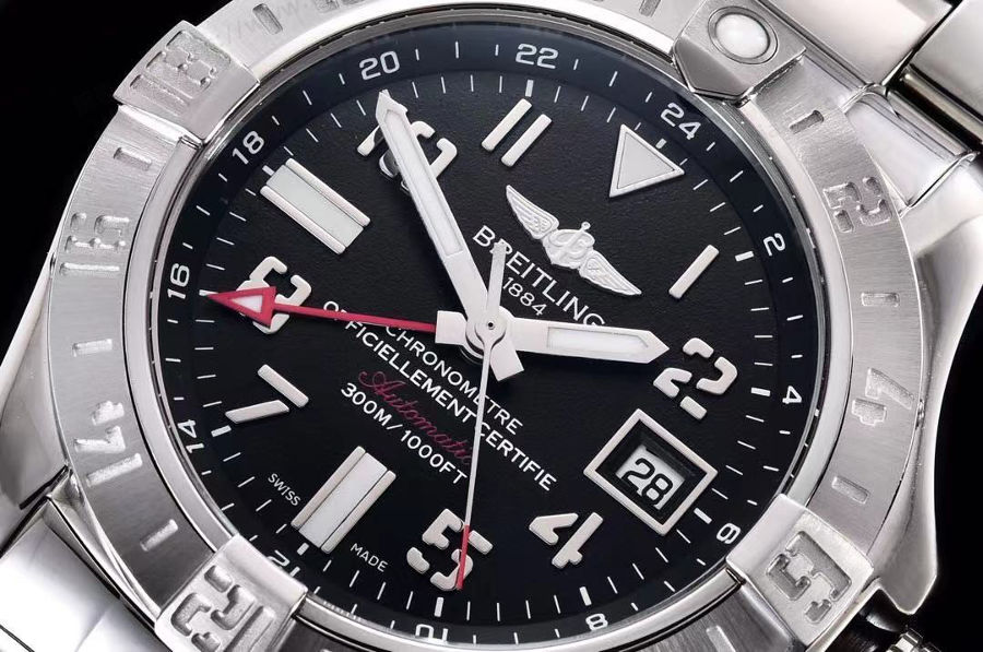 GF Factory Breitling Avenger GMT çift zaman dilimi saatinin kalitesi nasıl? — 3. fotoğraf