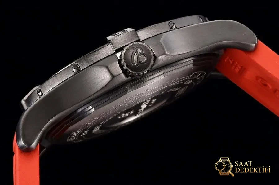 GF Factory Breitling Avenger II Black Steel V2 Kırmızı Kadran Saat İncelemesi - Bilezik, Toka ve Klips Mekanizması