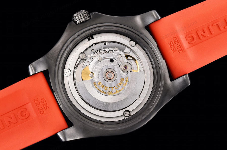 GF Factory Breitling Avenger II Black Steel V2 Kırmızı Kadran Saat İncelemesi — 8. fotoğraf