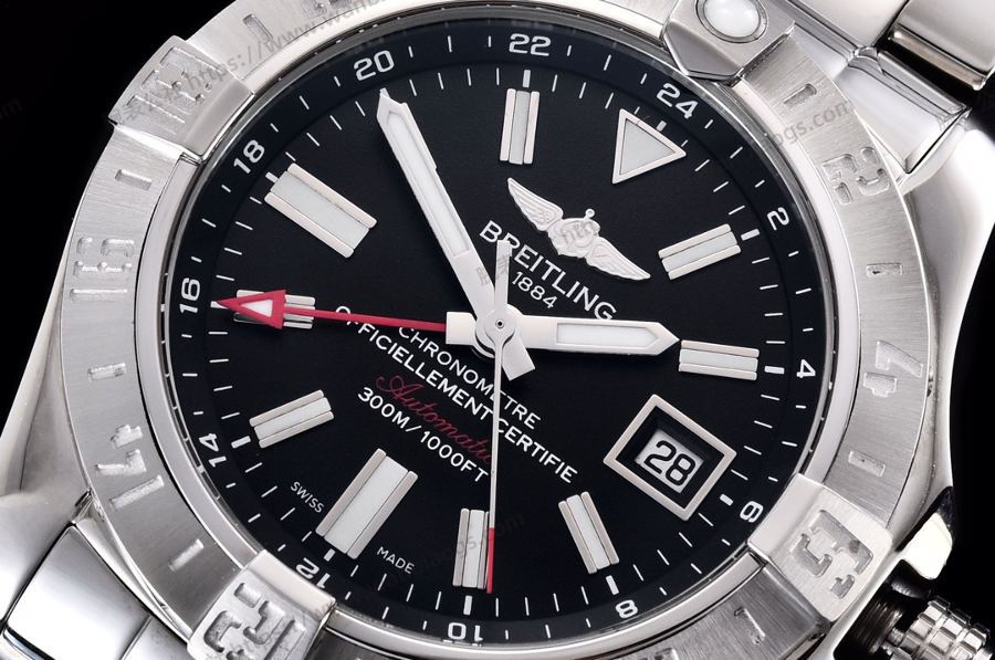 GF Factory Breitling Avenger II GMT Blackbird Replika Saat İncelemesi — 2. fotoğraf