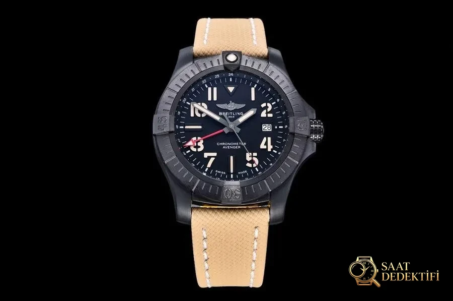 Breitling Replika Saat İncelemesi - Ön Görünüm ve Kasa Tasarımı