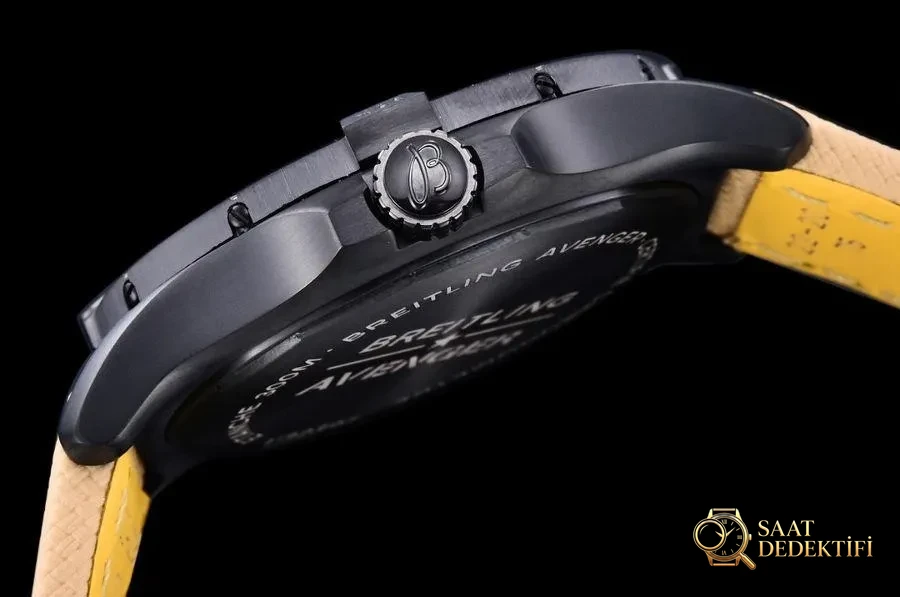 GF Factory Breitling Avenger Night Mission Kömür Siyahı Titanyum Kol Saati İncelemesi - Bilezik, Toka ve Klips Mekanizması