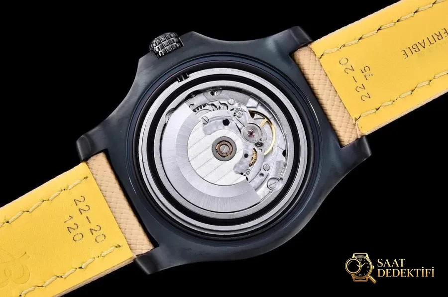 GF Factory Breitling Avenger Night Mission Kömür Siyahı Titanyum Kol Saati İncelemesi - Klips Kilidi ve Lazer Damgalar