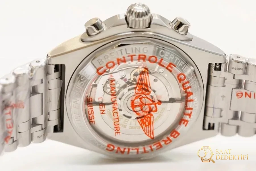 GF Factory Breitling B01 Kronograf serisi kol saati (bakır rengi kadran) incelemesi - Bilezik, Toka ve Klips Mekanizması