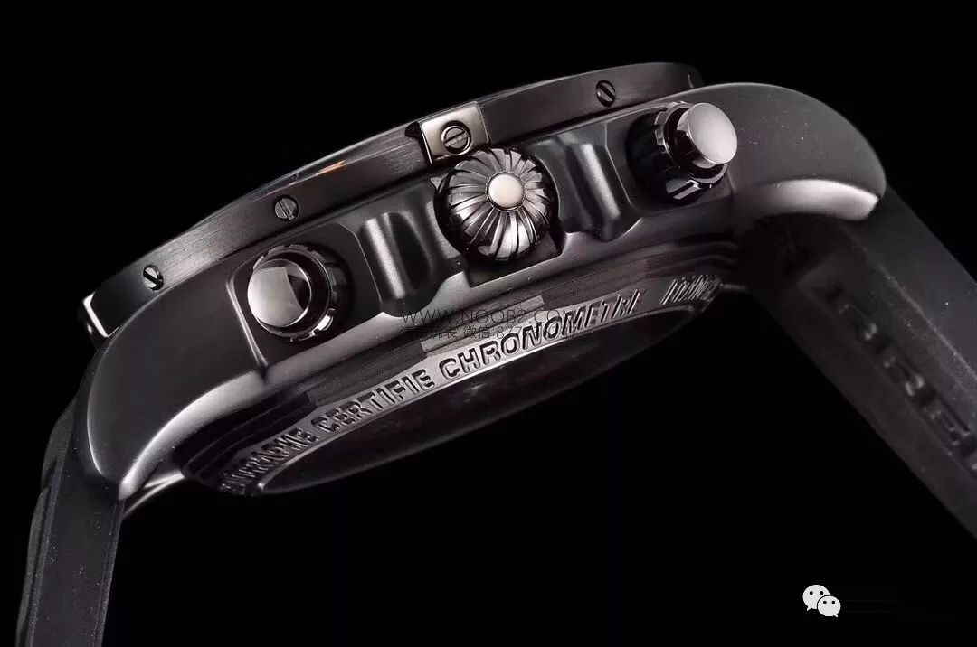 GF Factory Breitling Chronomat 44 Raven turuncu bezelli kronograf replika saatinin işçiliği nasıl? Almaya değer mi? — 11. fotoğraf