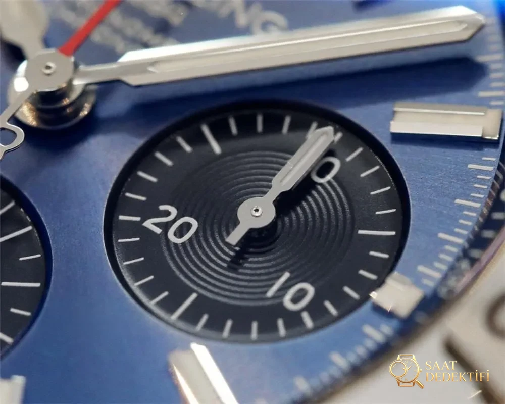 GF Factory Breitling Chronomat mekanik kronograf b01 bilezikli modelin kalitesi nasıl? - Makro Kadran ve İndeks İşçiliği