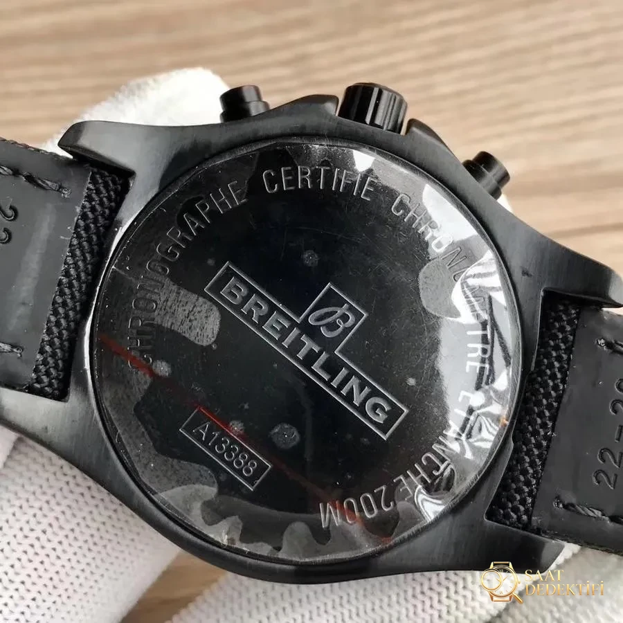 GF Factory Breitling Colt Chronograph Automatic A1338811 saat incelemesi - Makro Kadran ve İndeks İşçiliği