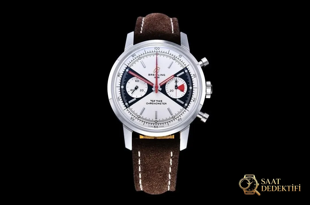 GF Factory Breitling Premier 2020 TOP Time Zorro kadranlı model ilk bakışta belli oluyor mu? - Kadran Detayı ve Bezel İşçiliği
