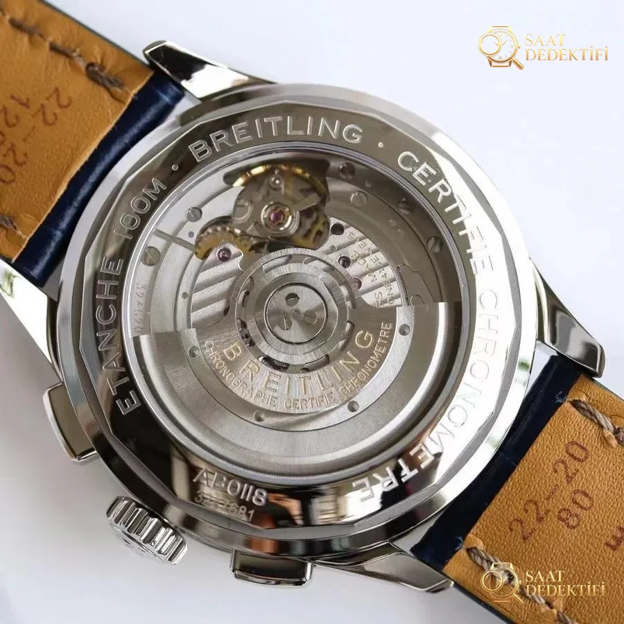 GF Factory Breitling Premier B01 Kronograf Bentley Limited Edition saat incelemesi - Makro Kadran ve İndeks İşçiliği