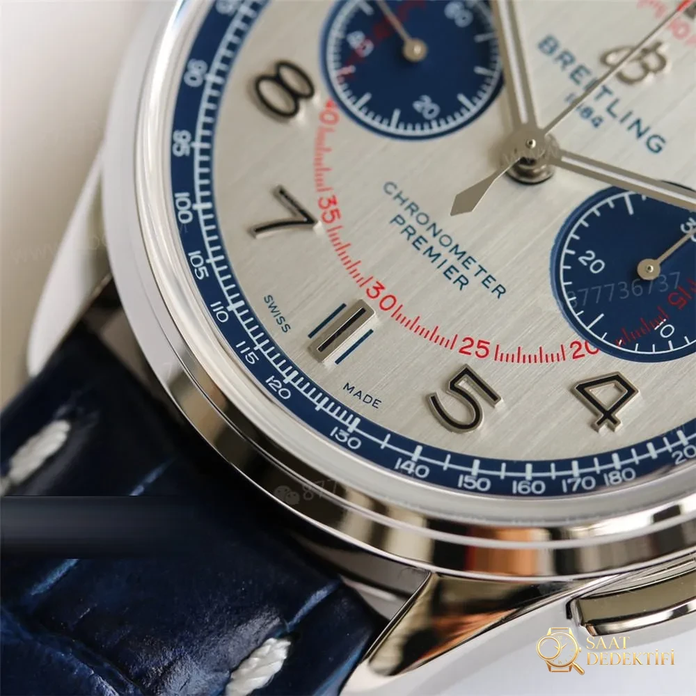 GF Factory Breitling Premier B01 Kronograf Bentley Limited Edition - Bilezik, Toka ve Klips Mekanizması