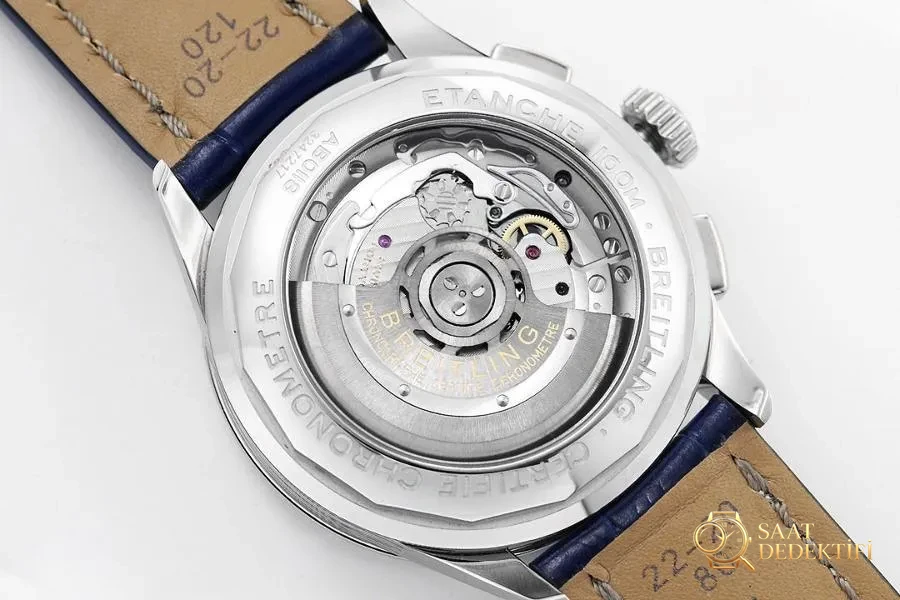 GF Factory Breitling Premier B01 serisi (mavi kadran) saat incelemesi - Bilezik, Toka ve Klips Mekanizması