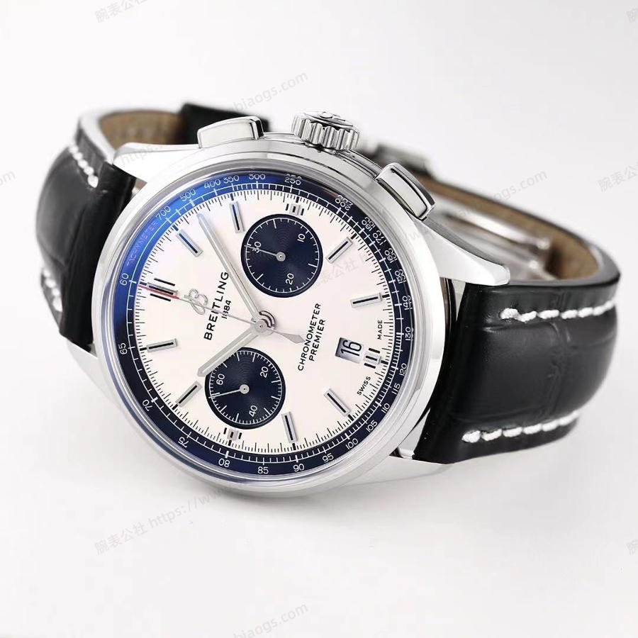 GF Factory Breitling Premier B01 serisi (panda kadran) saat incelemesi — 2. fotoğraf