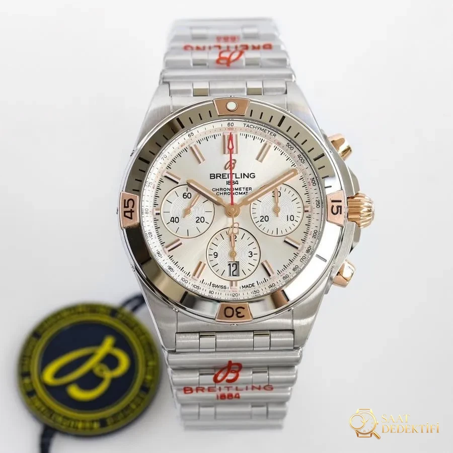 Breitling Replika Saat İncelemesi - Ön Görünüm ve Kasa Tasarımı