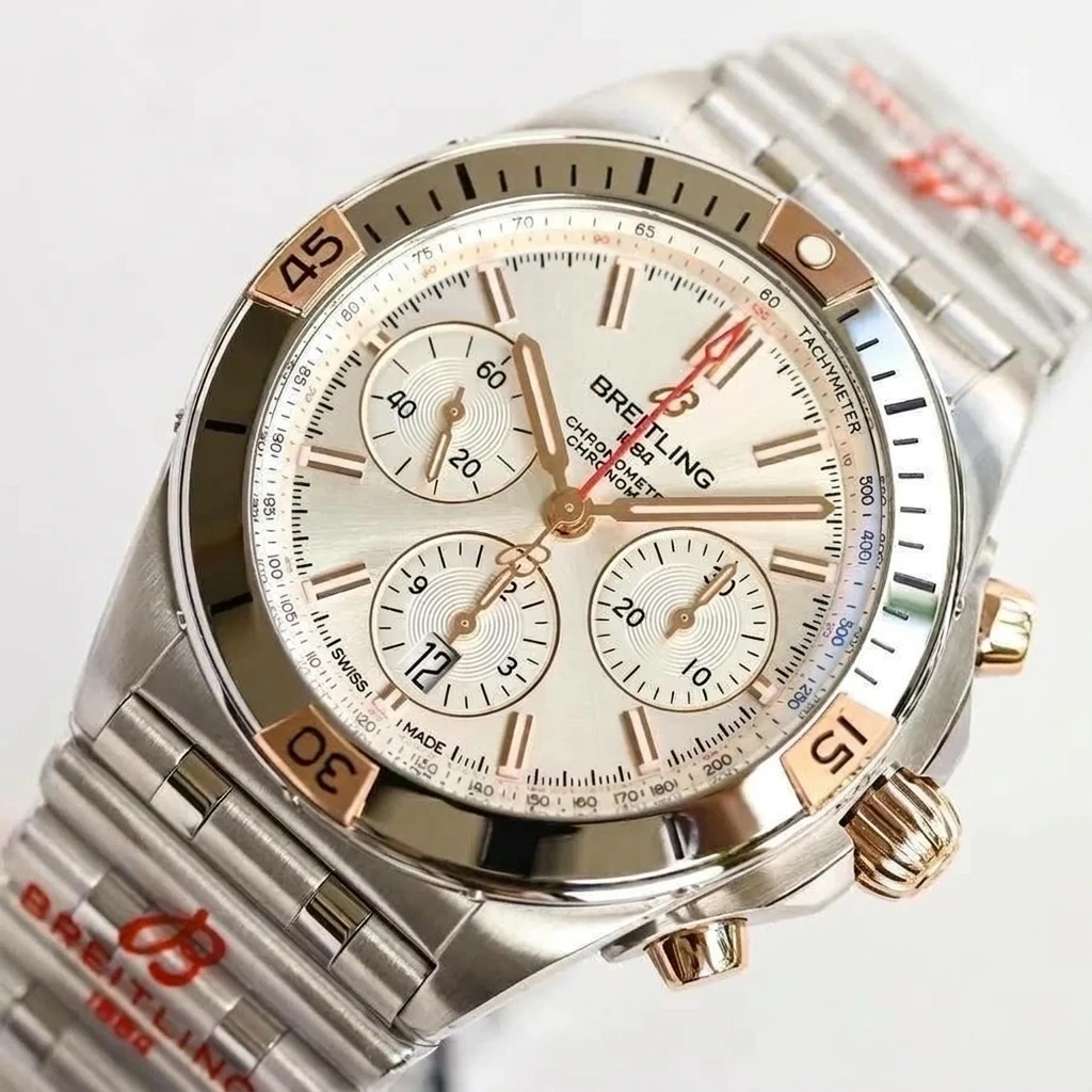 GF Factory Breitling Premier saati ilk bakışta replika belli olur mu? - Arka Kapak ve Mekanizma Detayı