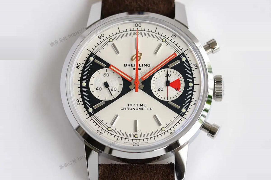 GF Factory Breitling Premier serisi Zorro kadranlı sınırlı üretim saat incelemesi — 2. fotoğraf