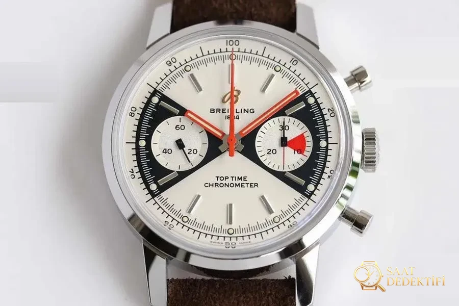GF Factory Breitling Premier serisi Zorro kadranlı sınırlı üretim saat incelemesi - Kadran Detayı ve Bezel İşçiliği