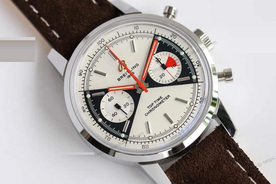 GF Factory Breitling Premier serisi Zorro kadranlı sınırlı üretim saat incelemesi — 3. fotoğraf
