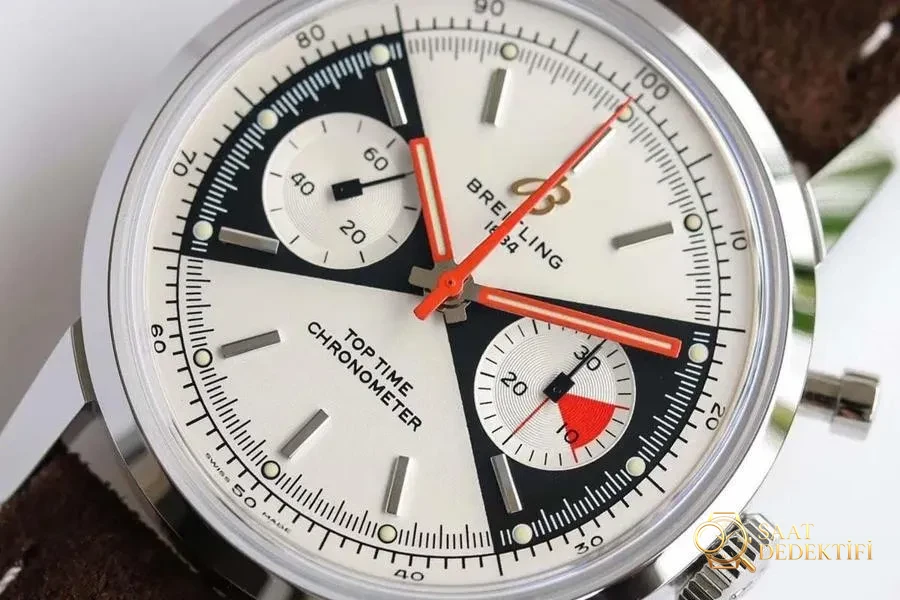 GF Factory Breitling Premier serisi Zorro kadranlı sınırlı üretim saat incelemesi - Arka Kapak ve Mekanizma Detayı