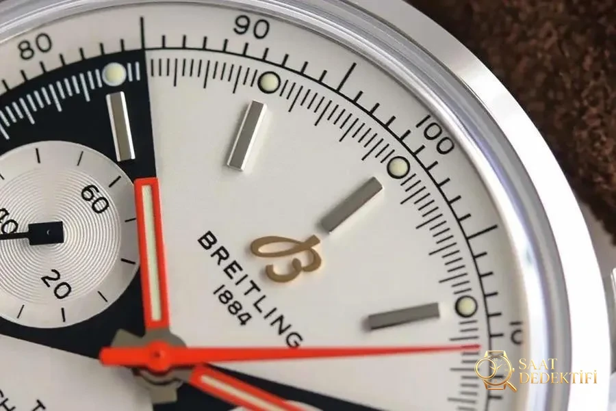 GF Factory Breitling Premier serisi Zorro kadranlı sınırlı üretim saat incelemesi - Makro Kadran ve İndeks İşçiliği