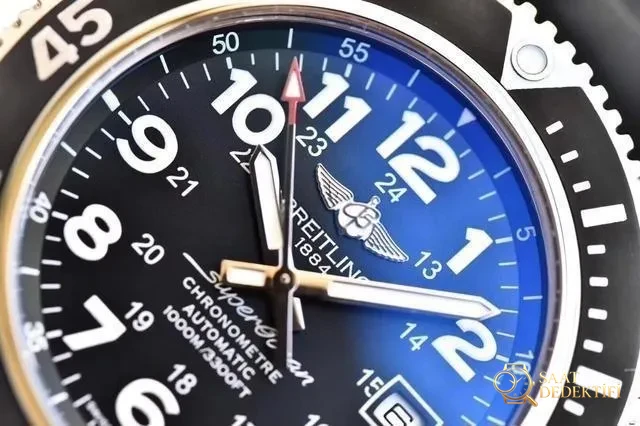 GF Factory Breitling Superocean 2. Nesil 44 mm 2824 mekanizmalı saat söküm ve orijinal karşılaştırmalı inceleme - Arka Kapak ve Mekanizma Detayı