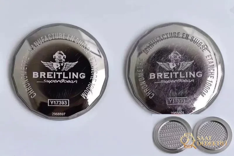 GF Factory Breitling Superocean 2. Nesil 44 mm 2824 mekanizmalı saat söküm ve orijinal karşılaştırmalı inceleme - Koleksiyon ve Vitrin Görünümü