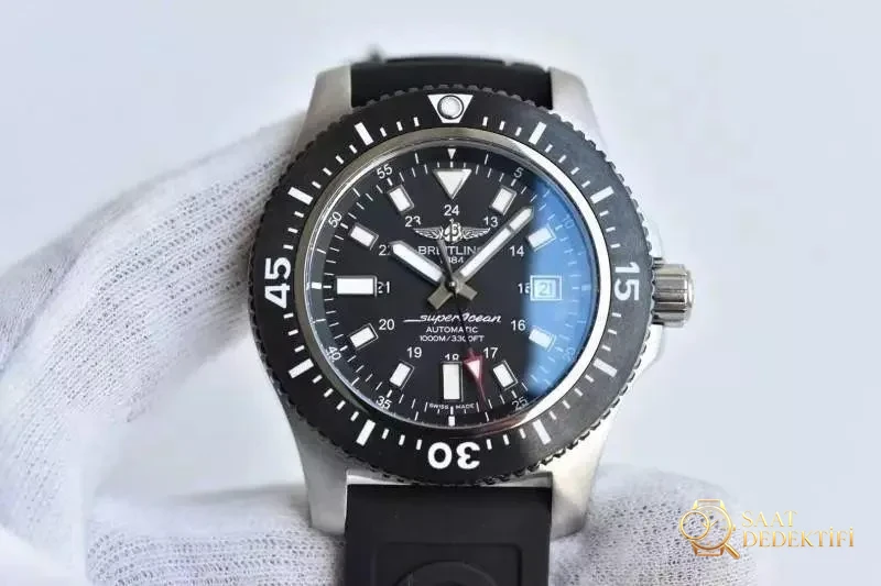 GF Factory Breitling Superocean 2. Nesil 44 mm 2824 mekanizmalı saat söküm ve orijinal karşılaştırmalı inceleme - Balans Çarkı ve Zemberek Aksamı