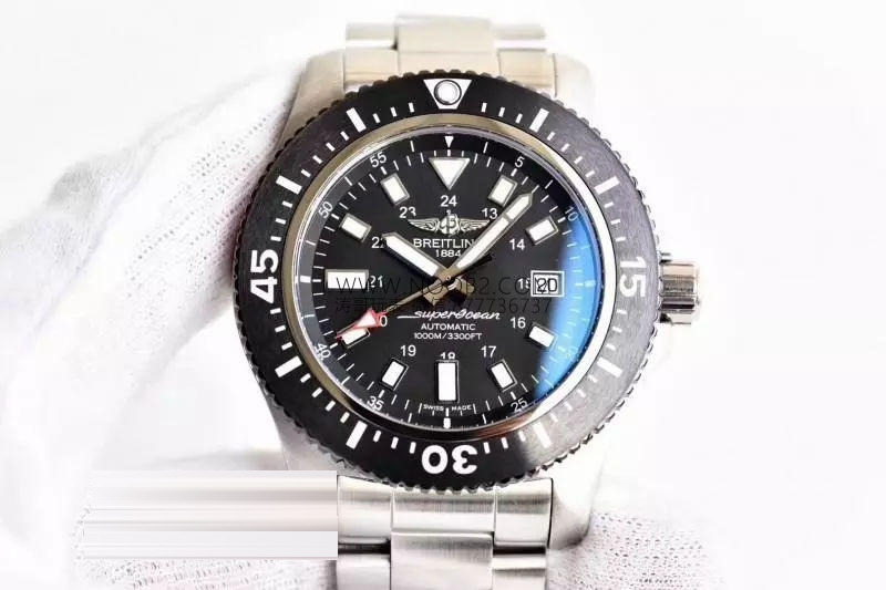 GF Factory Breitling Superocean 2. Nesil 44 mm 2824 mekanizmalı saat söküm ve orijinal karşılaştırmalı inceleme — 28. fotoğraf