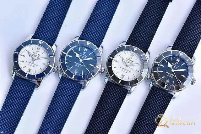 GF Factory Breitling Superocean Heritage II (Beyaz Kadran) Kol Saati - Mekanizma Zemberek ve Balans Detayı