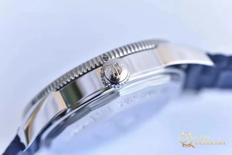 GF Factory Breitling Superocean Heritage II Serisi (Mavi Kadran) Kol Saati - Makro Kadran ve İndeks İşçiliği