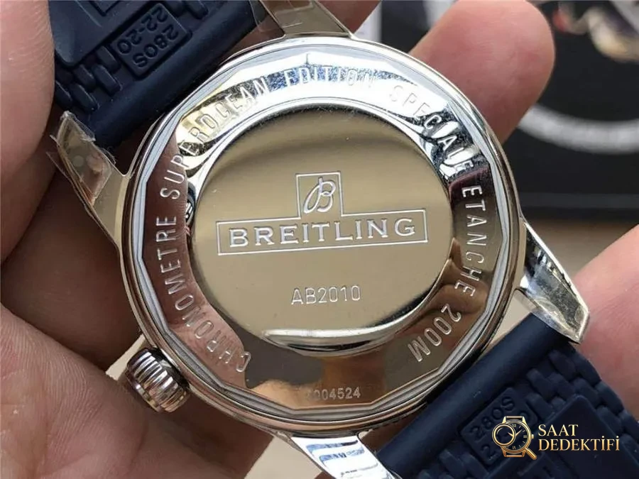 GF Factory Breitling Superocean Heritage İkinci Nesil gerçek-replika karşılaştırmalı incelemesi - Kasa Profili ve Kurma Kolu İncelemesi