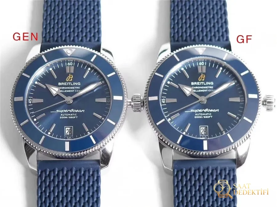 GF Factory Breitling Superocean Heritage İkinci Nesil gerçek-replika karşılaştırmalı incelemesi - Bilezik, Toka ve Klips Mekanizması