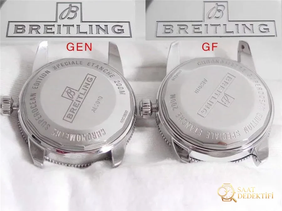 GF Factory Breitling Superocean Heritage İkinci Nesil gerçek-replika karşılaştırmalı incelemesi - Mekanizma Zemberek ve Balans Detayı