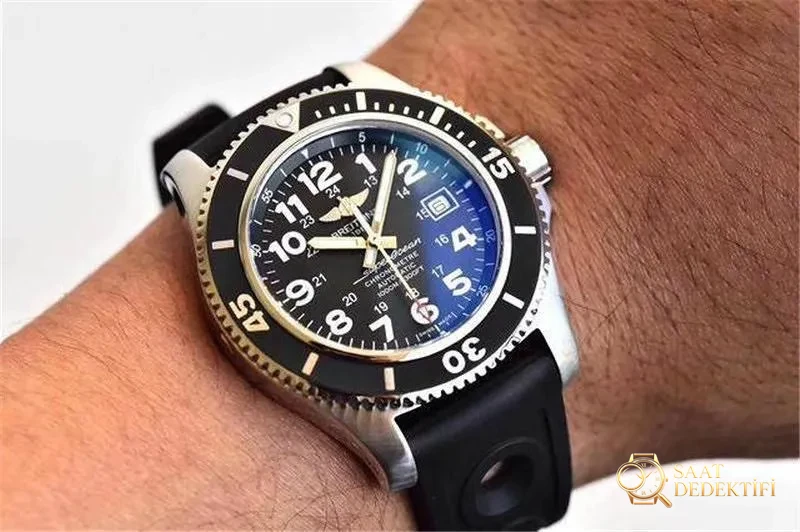 GF Factory Breitling Superocean Karşılaştırmalı İnceleme - Kasa Profili ve Kurma Kolu İncelemesi