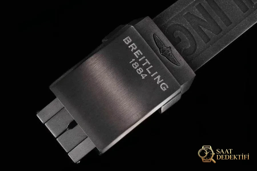 GF Factory Breitling Ultimate Chronograph Black Hawk Kol Saati İncelemesi - Makro Kadran ve İndeks İşçiliği