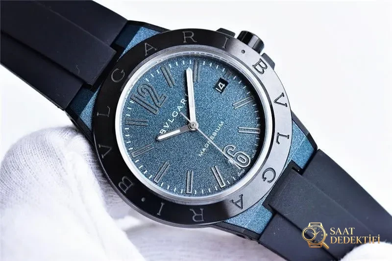 GF Factory Bvlgari Diagono Serisi Saat İncelemesi - Kadran Detayı ve Bezel İşçiliği