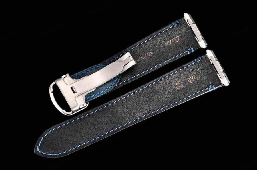 GF Factory Cartier Santos mavi kadranlı kol saati incelemesi — 9. fotoğraf
