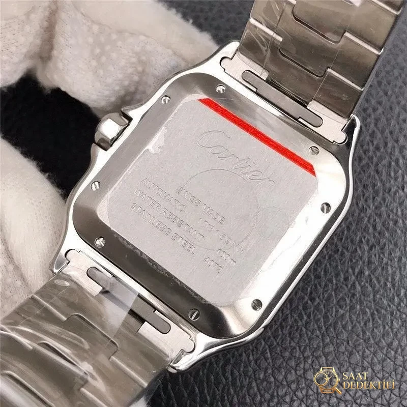 Revue de la montre GF Factory Cartier Santos Series - Clip Lock et tampons laser