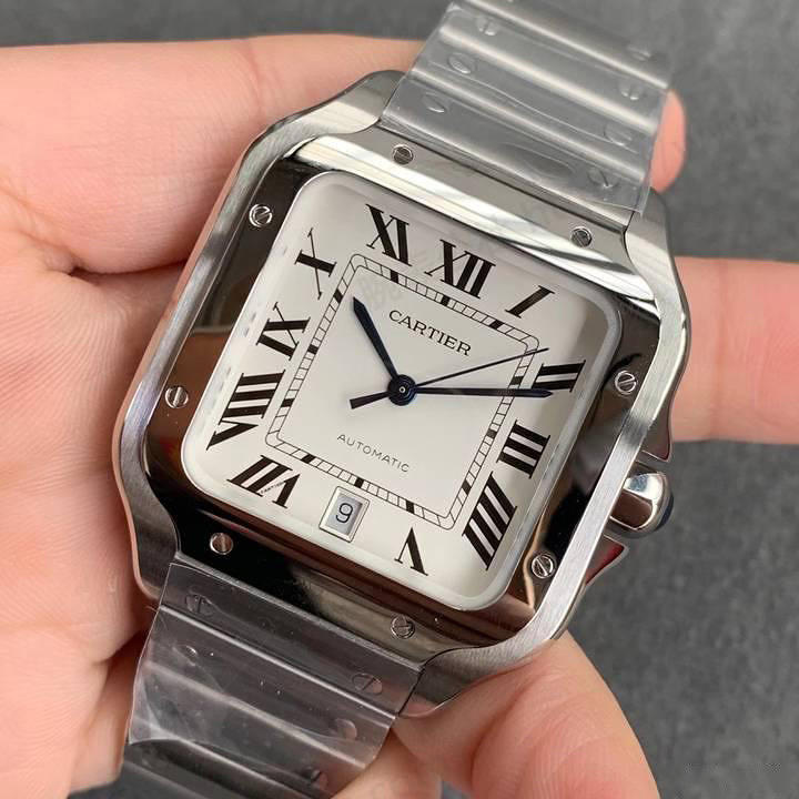 GF Factory Cartier Santos V2 WSSA0018 saati almaya değer mi? — 2. fotoğraf