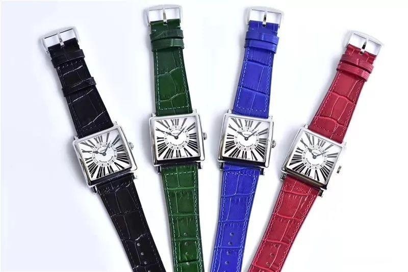GF Factory Franck Muller 6002MQZ MASTER SQUARE kadın kuvars replika saat orijinalle karşılaştırıldığında nasıl? Elmas taşlı modeli var mı? — 1. fotoğraf