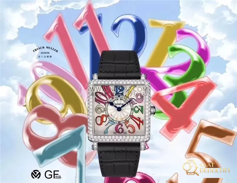 GF Factory Franck Muller 6002MQZ MASTER SQUARE kadın kuvars replika saat orijinalle karşılaştırıldığında nasıl? Elmas taşlı modeli var mı? - Kadran Detayı ve Bezel İşçiliği